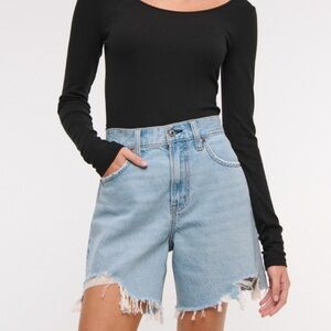 Abercrombie High Rise Loose Short